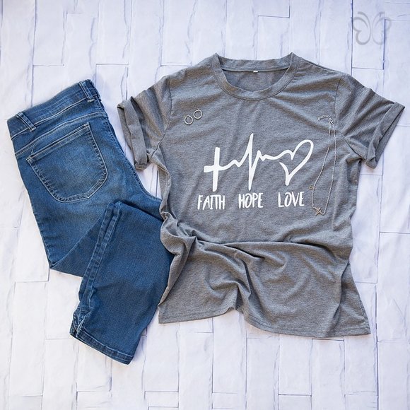 Faith-based Graphic Tee NWOT Sizes S-XL - Picture 1 of 2